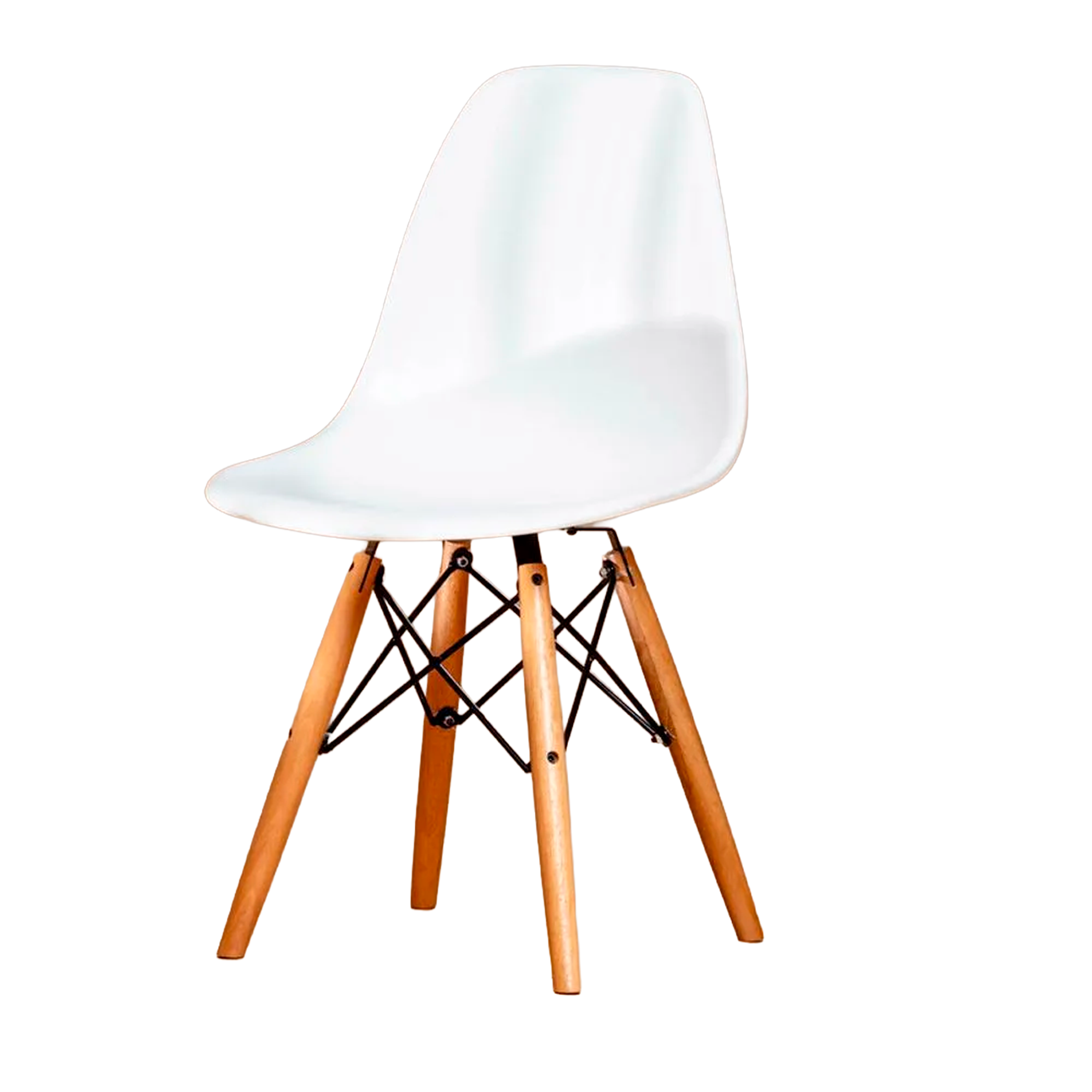 SILLA MODERN EIFFEL BLANCO PLASTICOS MQ