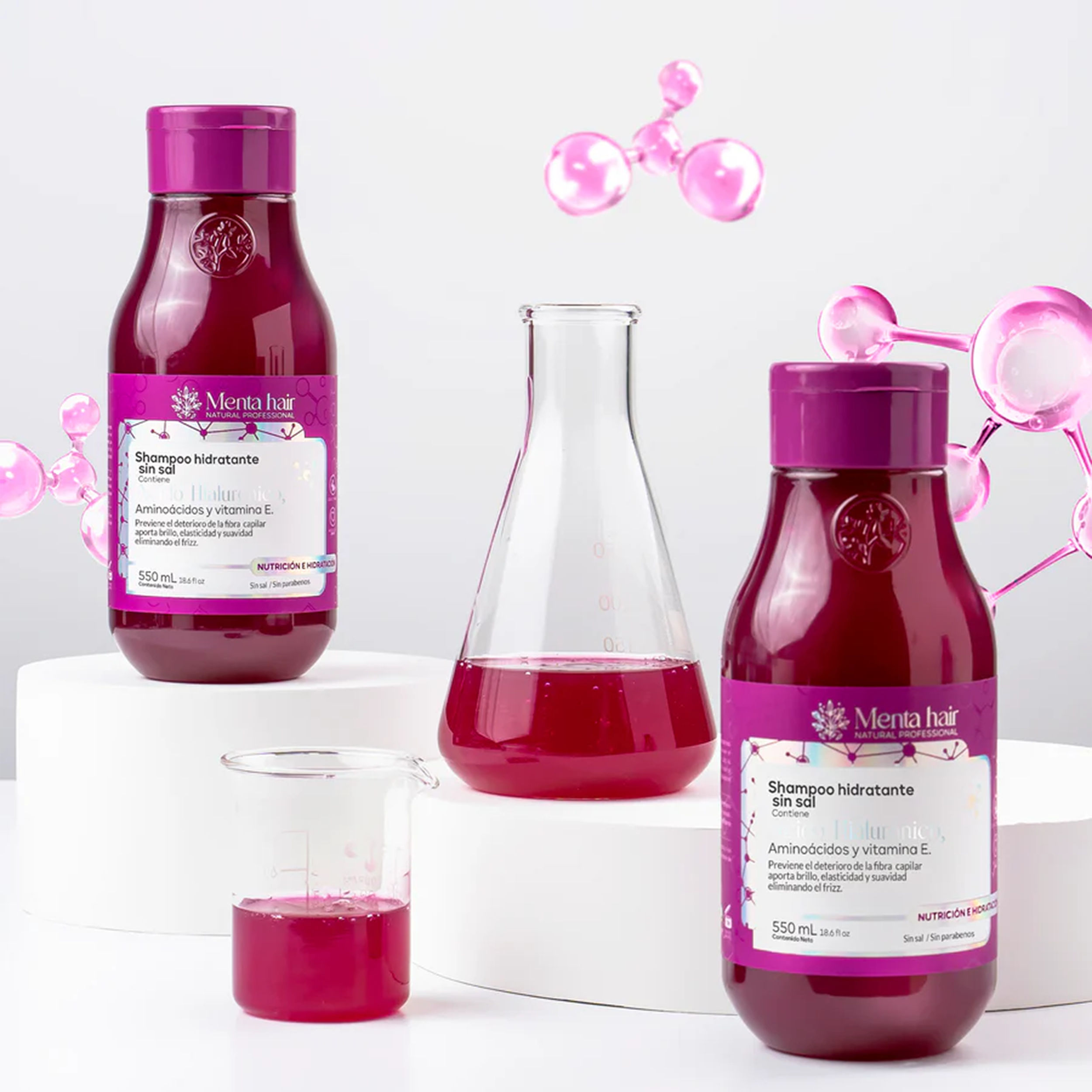 SHAMPOO ACIDO HIALURONICO 550ML MENTA