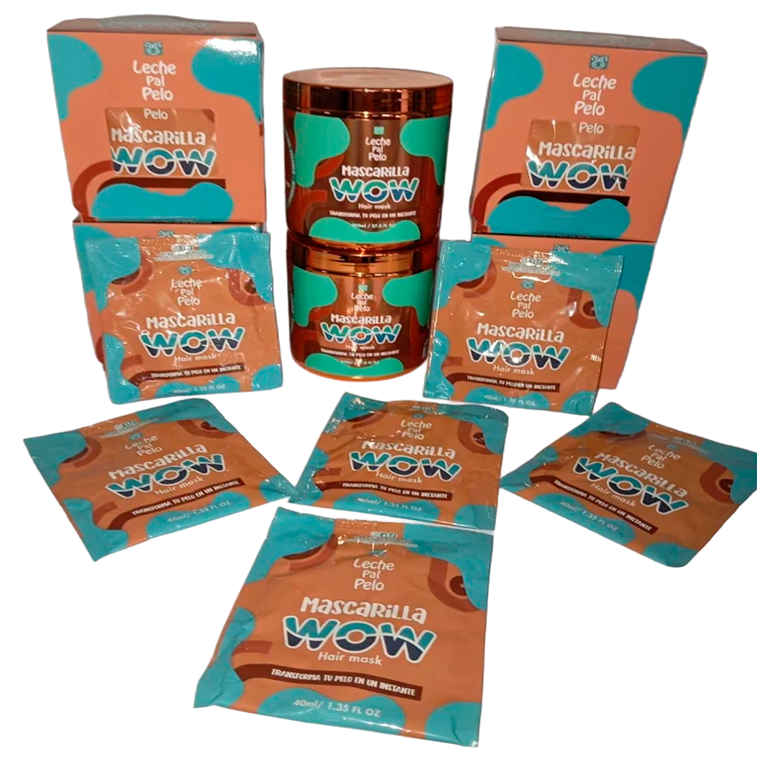 MASCA EFECTO WOW 40ML LECHE PAL PELO