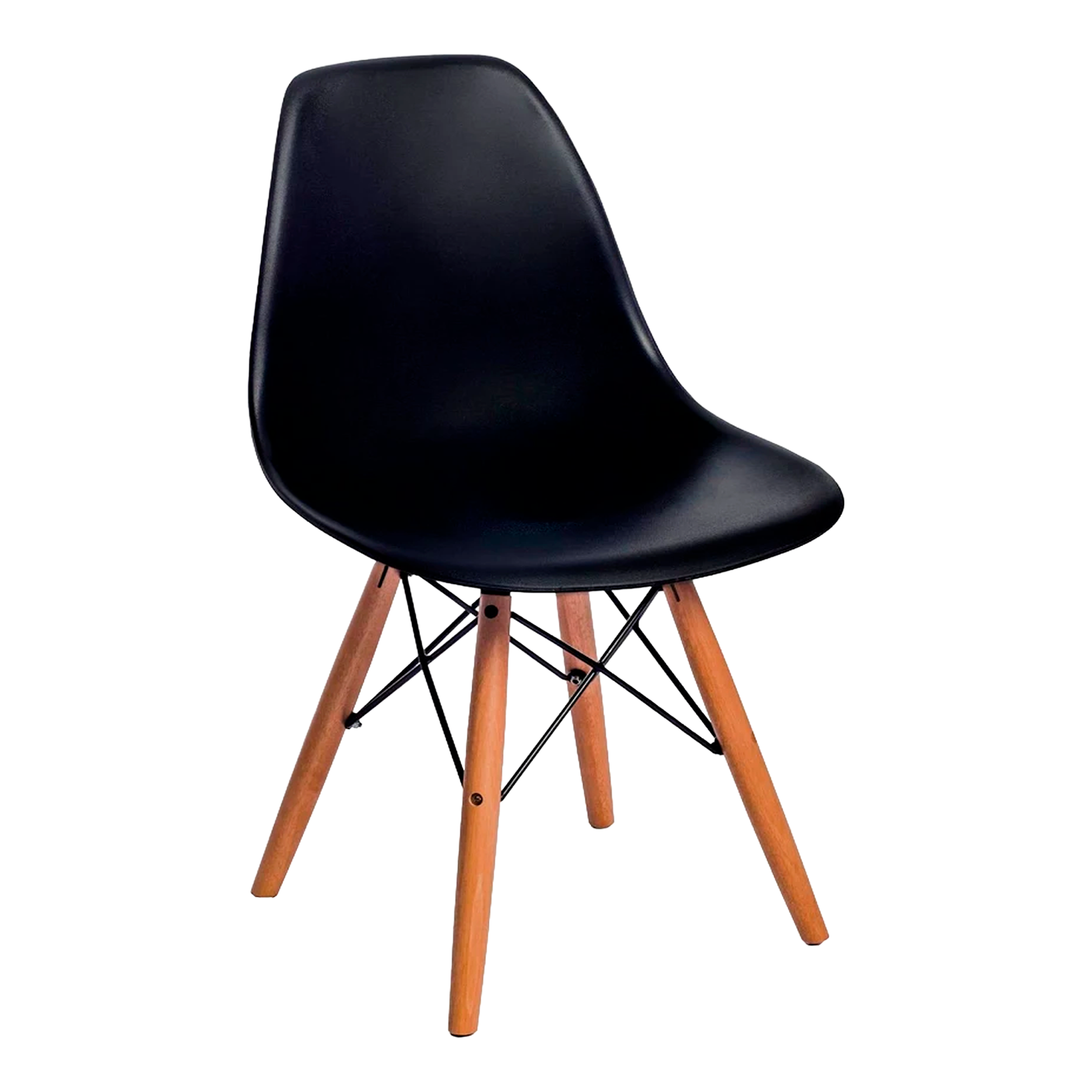 SILLA MODER EIFFEL NEGRO MQ