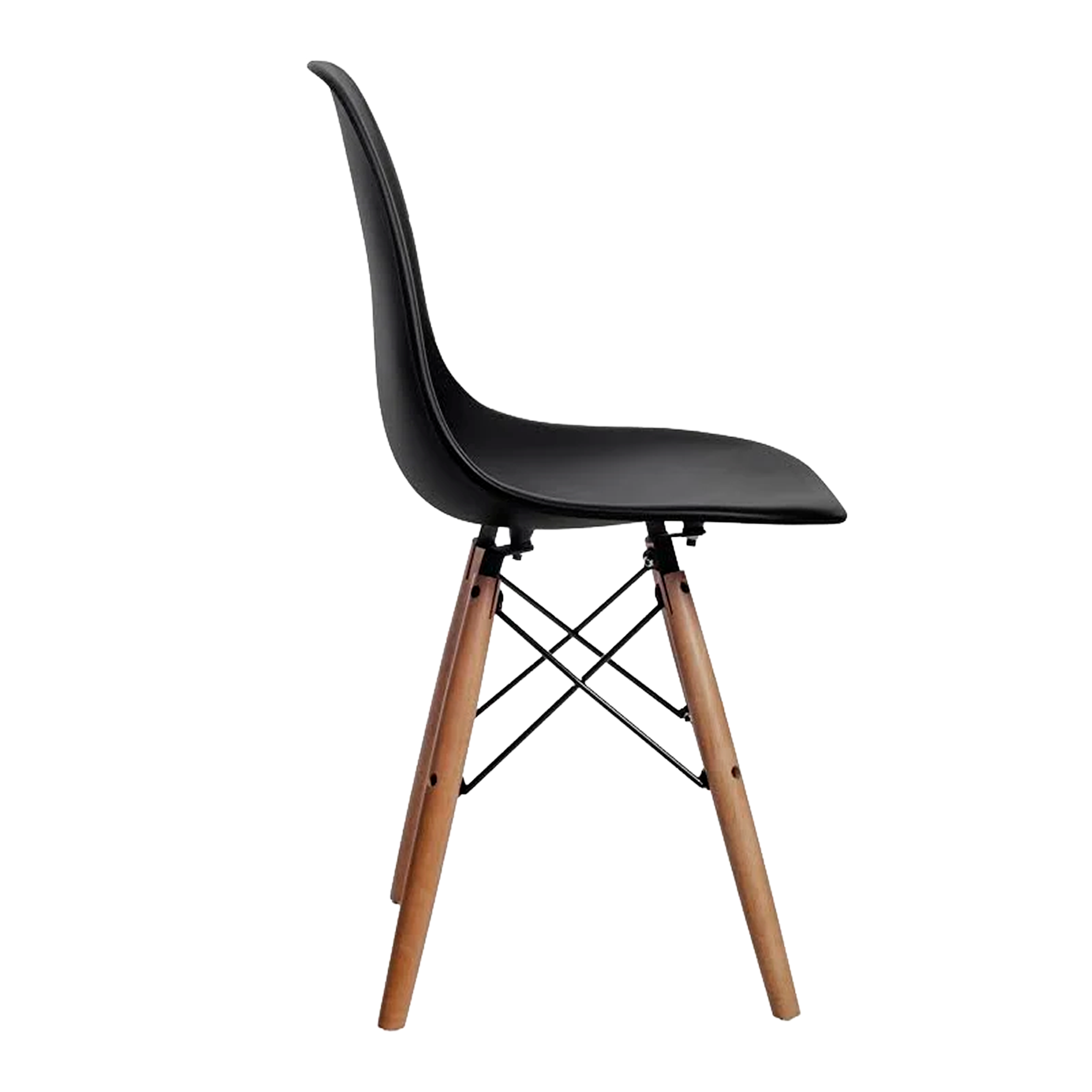 SILLA MODER EIFFEL NEGRO MQ