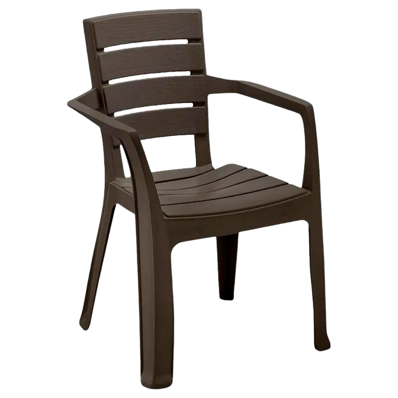 Silla RIMAX Barú con Brazos Wengue
