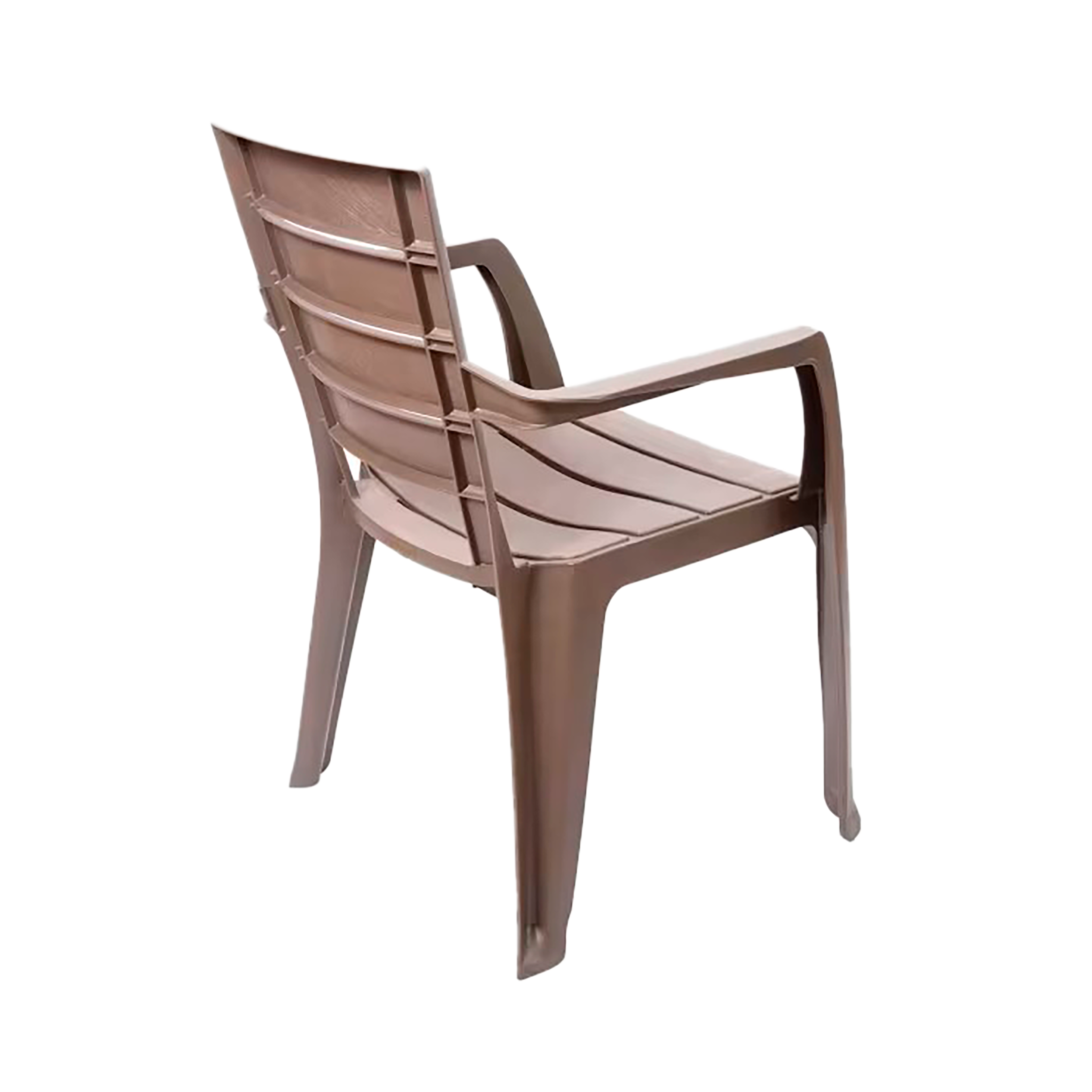 Silla RIMAX Barú con Brazos Mocca