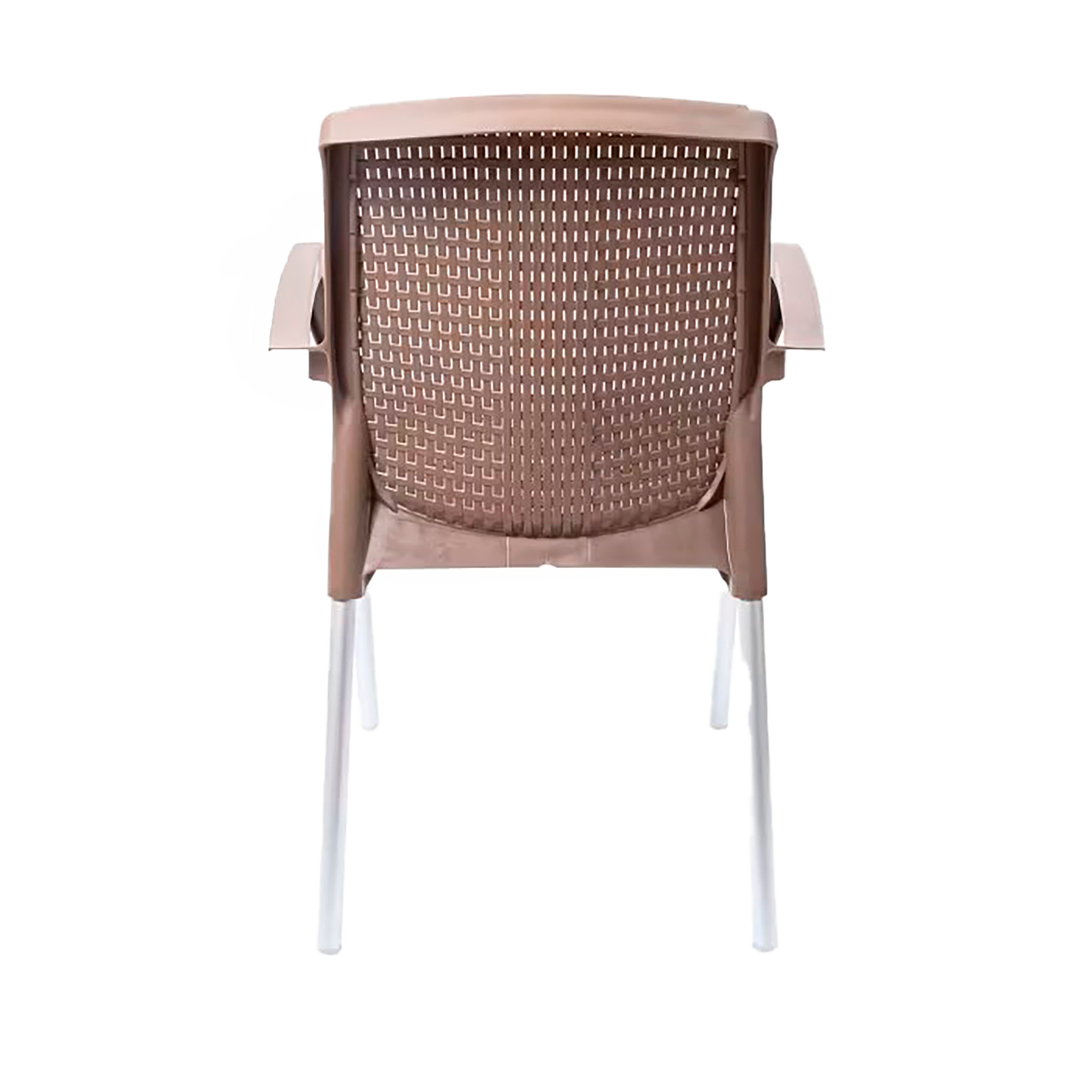 Silla RIMAX Shia con brazos Mocca