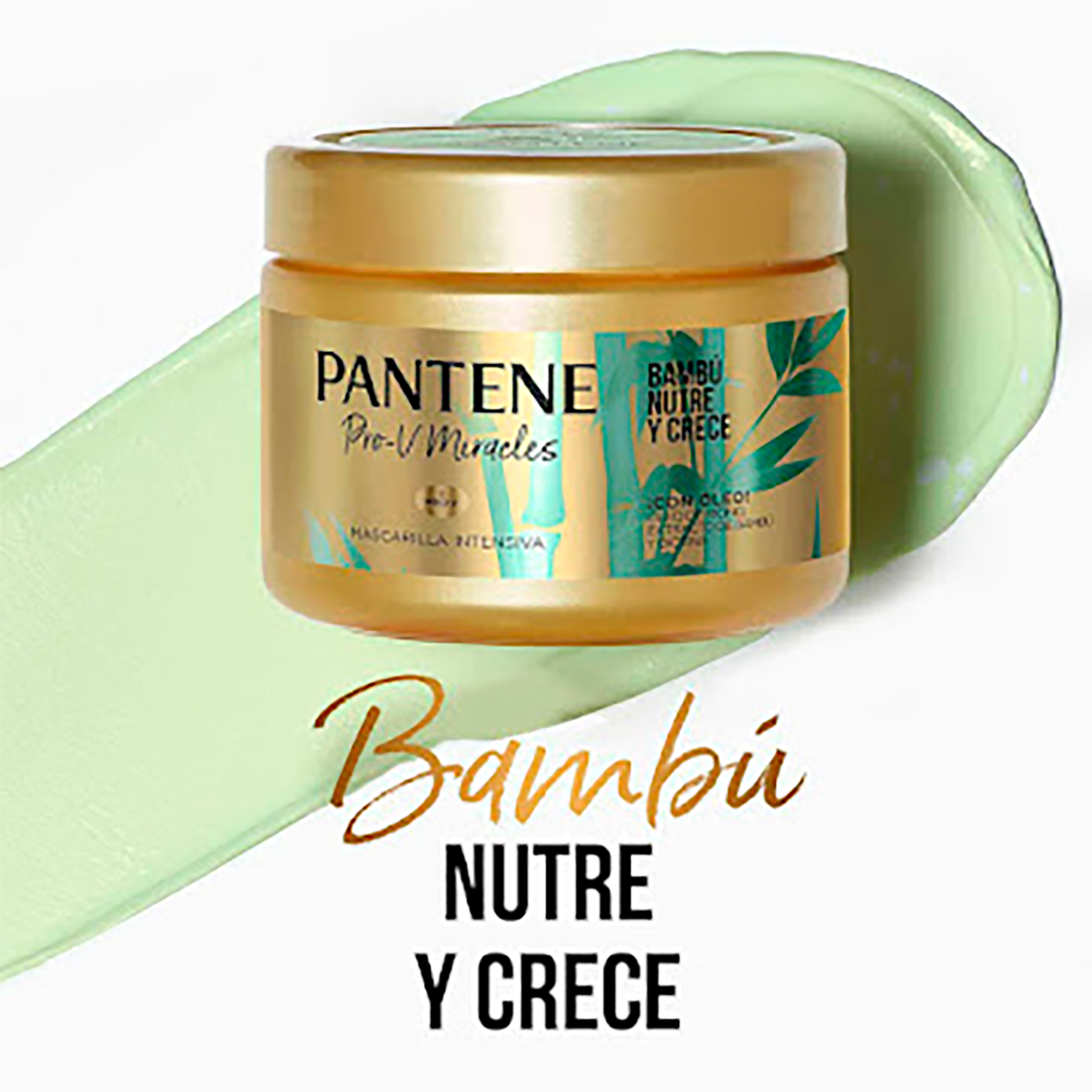 MASCARILLA INTENSIVA BAMBU NUTRE Y CRECE X300 PANTENE