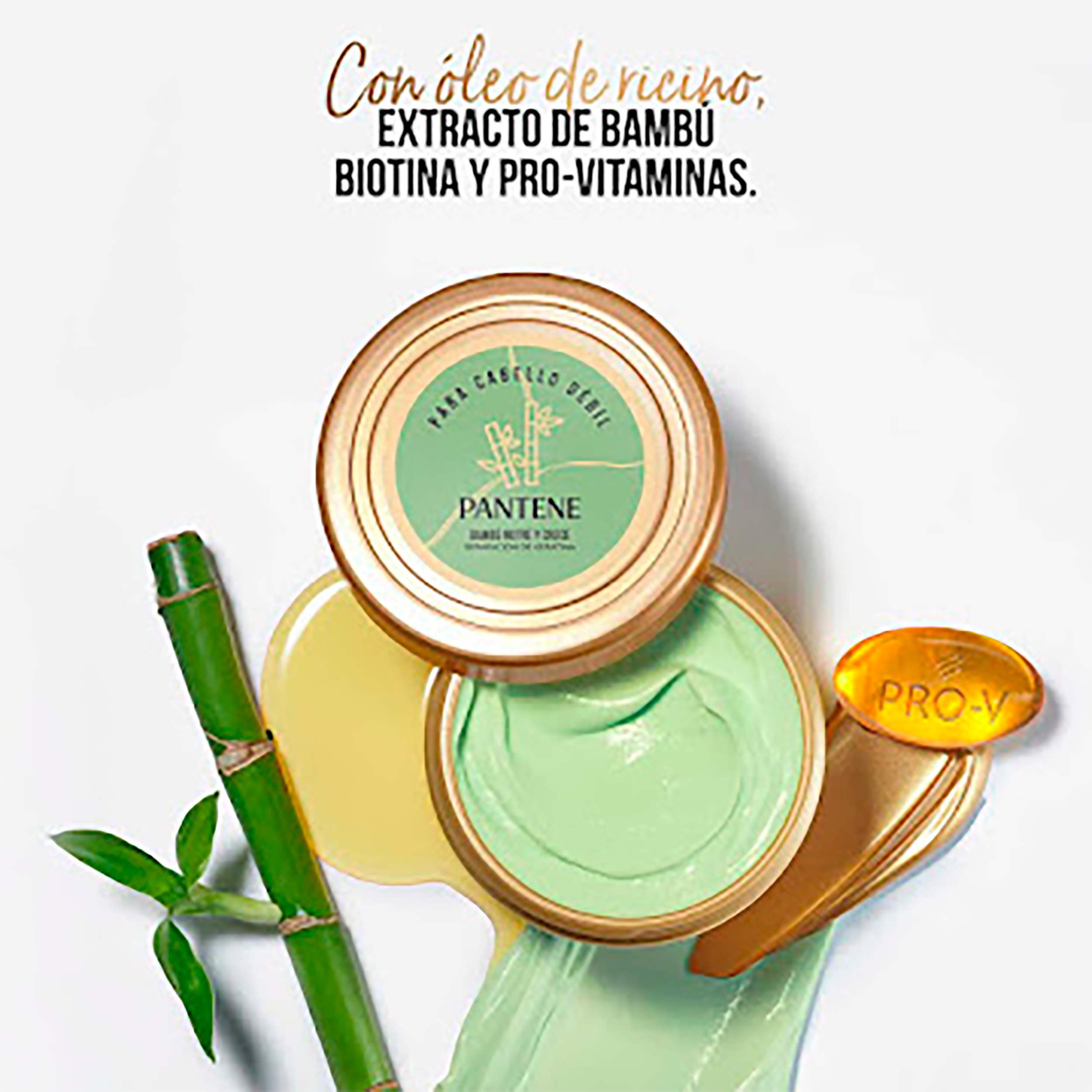 MASCARILLA INTENSIVA BAMBU NUTRE Y CRECE X300 PANTENE