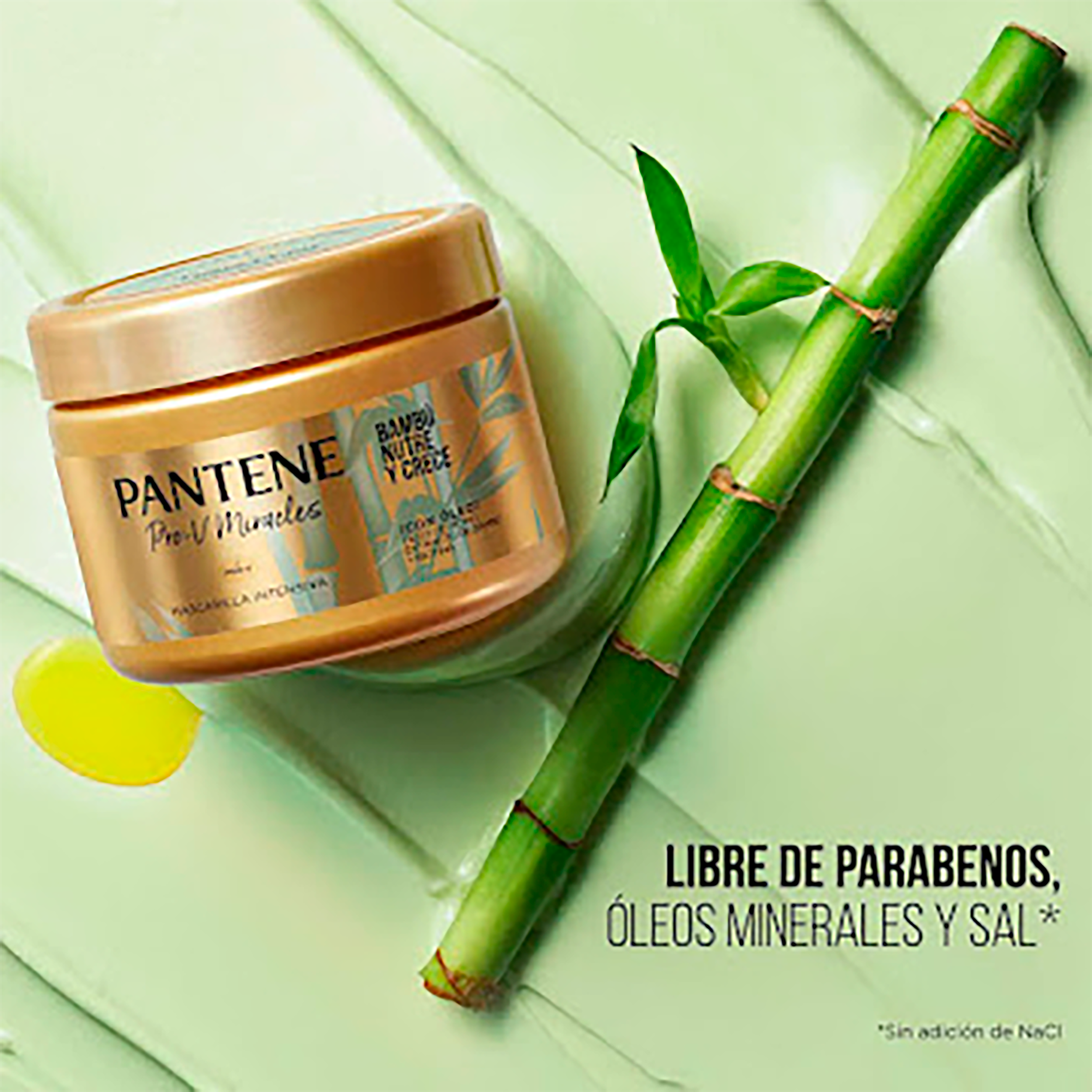 MASCARILLA INTENSIVA BAMBU NUTRE Y CRECE X300 PANTENE