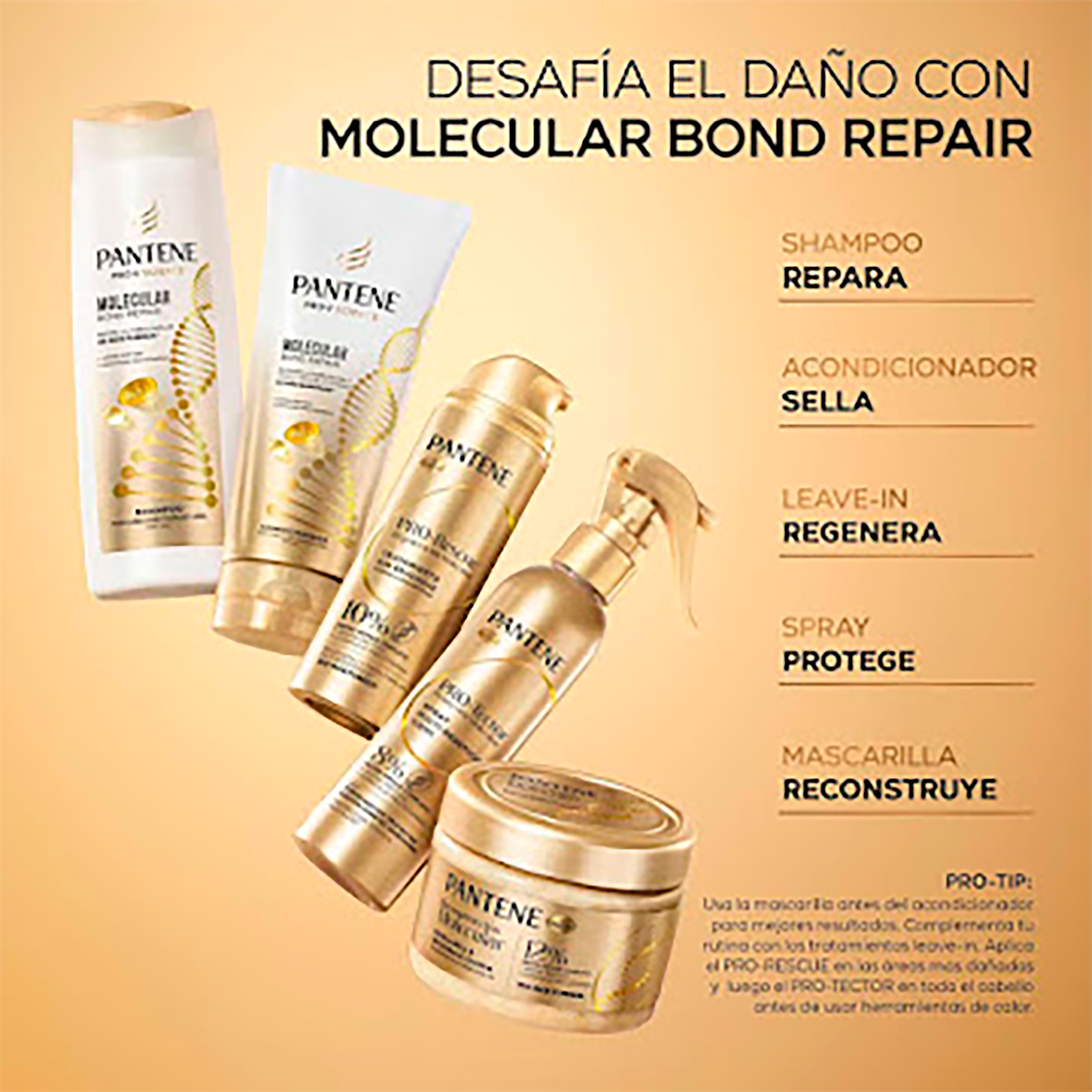 ACONDICIONADOR 250ML REPARACION MOLECULAR PANTENE