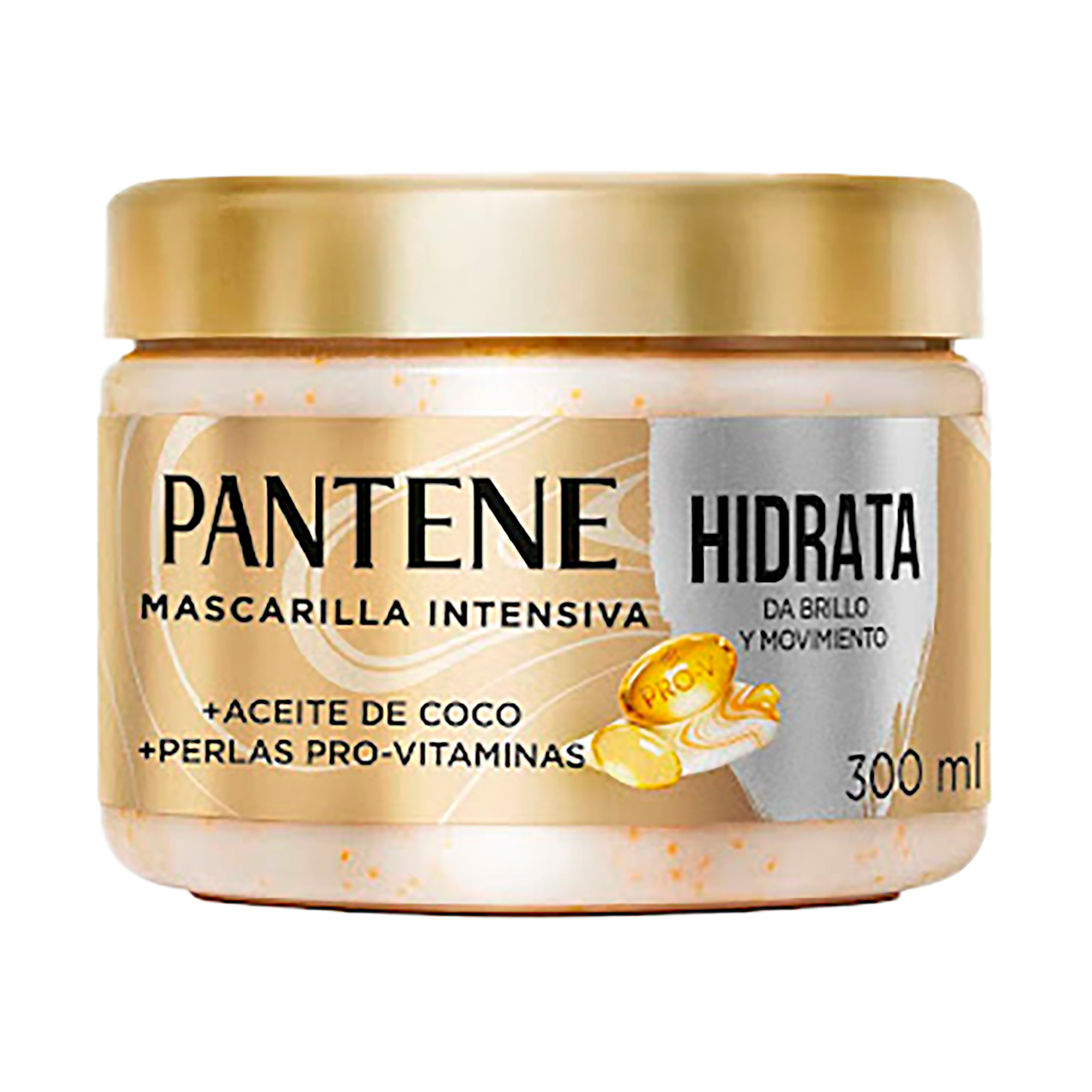 MASCARILLA NUTRITIVA HIDRATA DA BRILLO Y MOVIMIENTO 300ML PANTENE