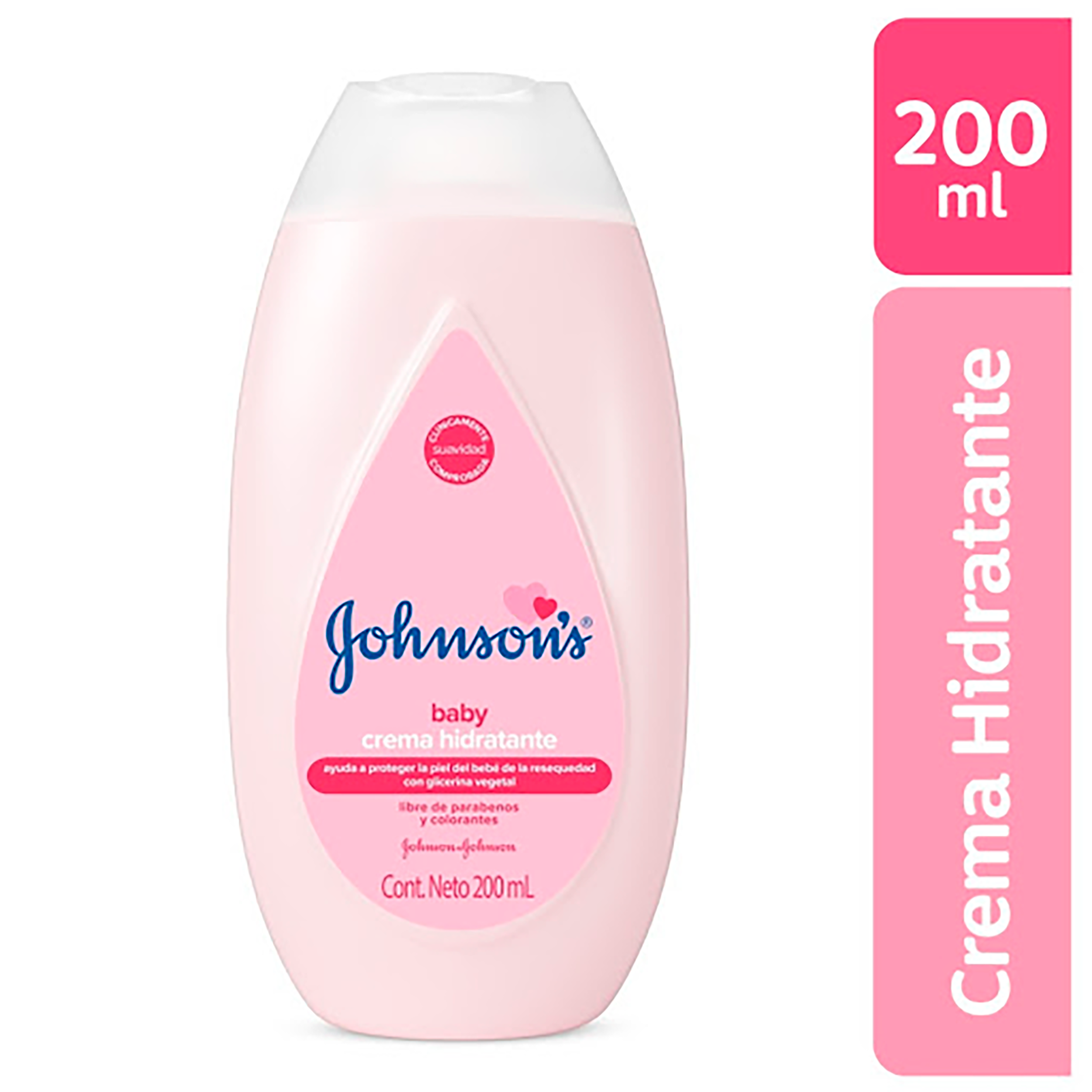 CREMA LIQUIDA HIDRATANTE BEBE JOHNSON'S® BABY ORIGINAL X200ML