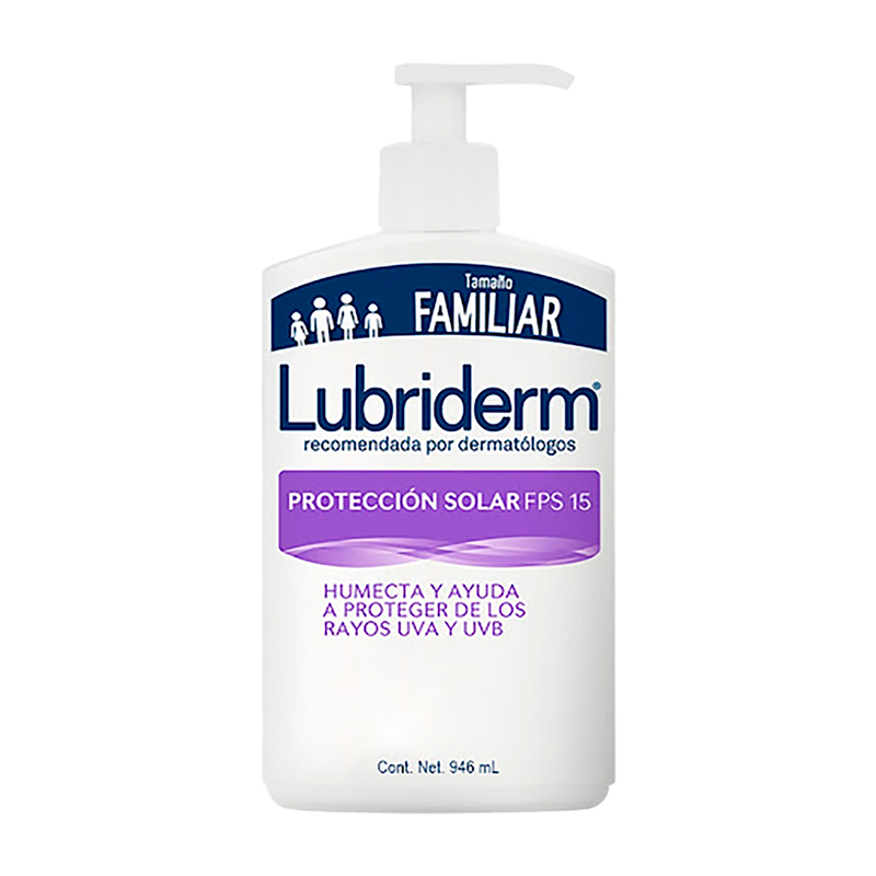 CREMA CORPORAL LUBRIDERM® PROTECCION SOLAR FPS 15 x946ml