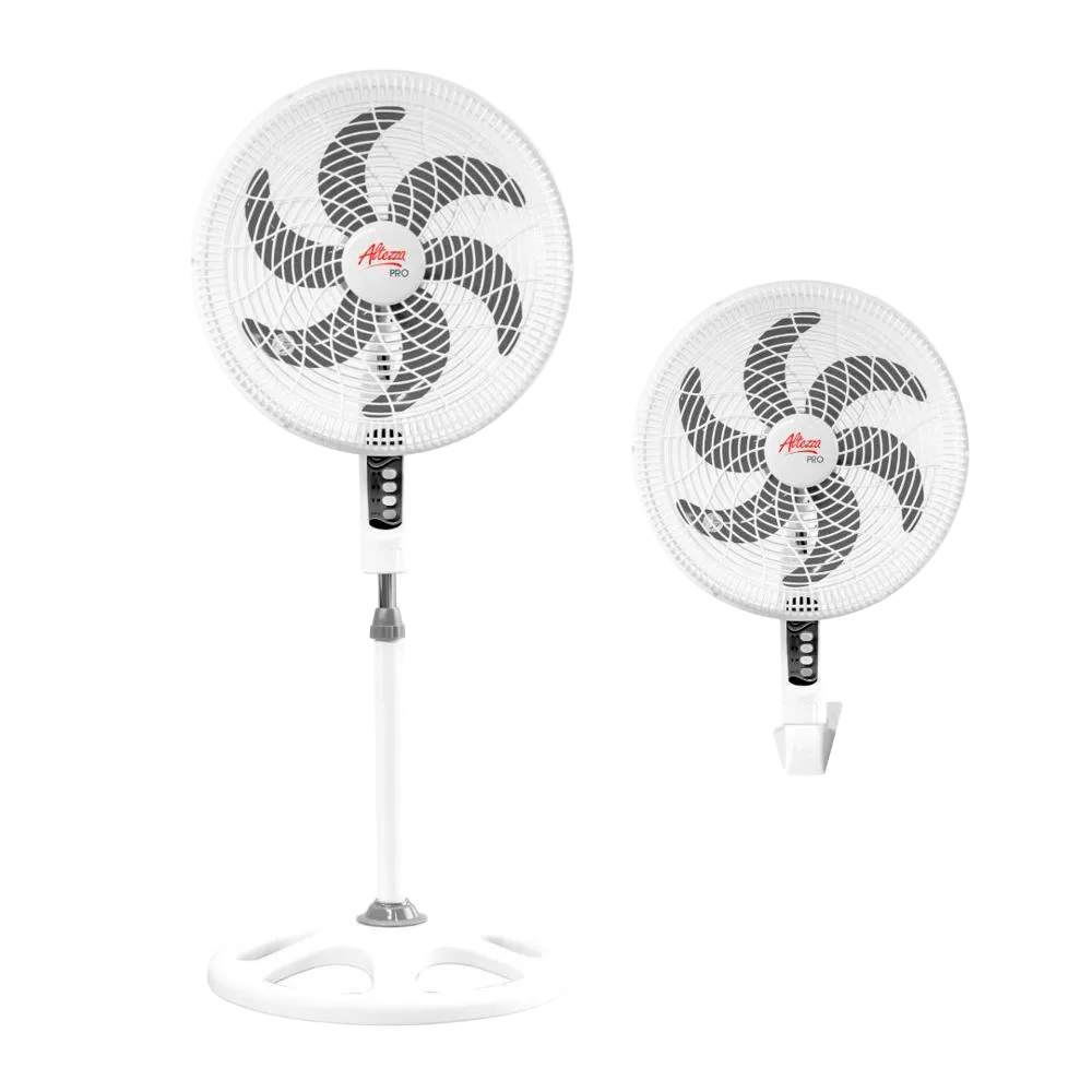 VTDOR PRO 18" 2EN1 6 ASPAS M/PLAST BLANC