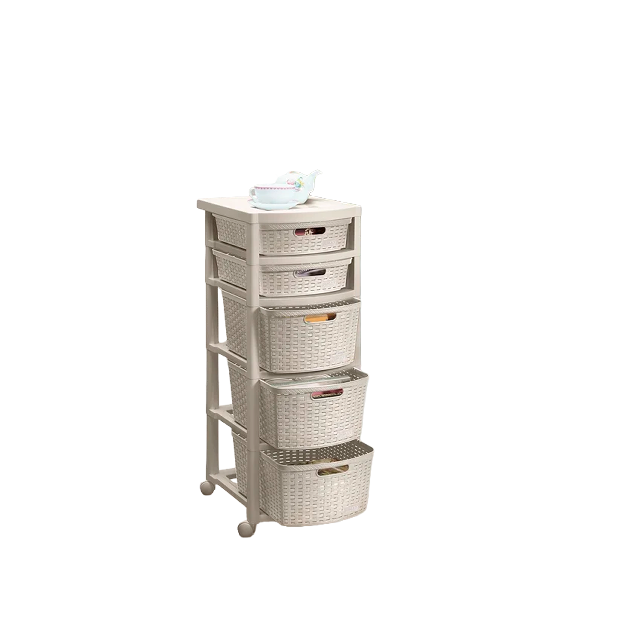 CAJONERO SHIA 5G TAUPE RIMA