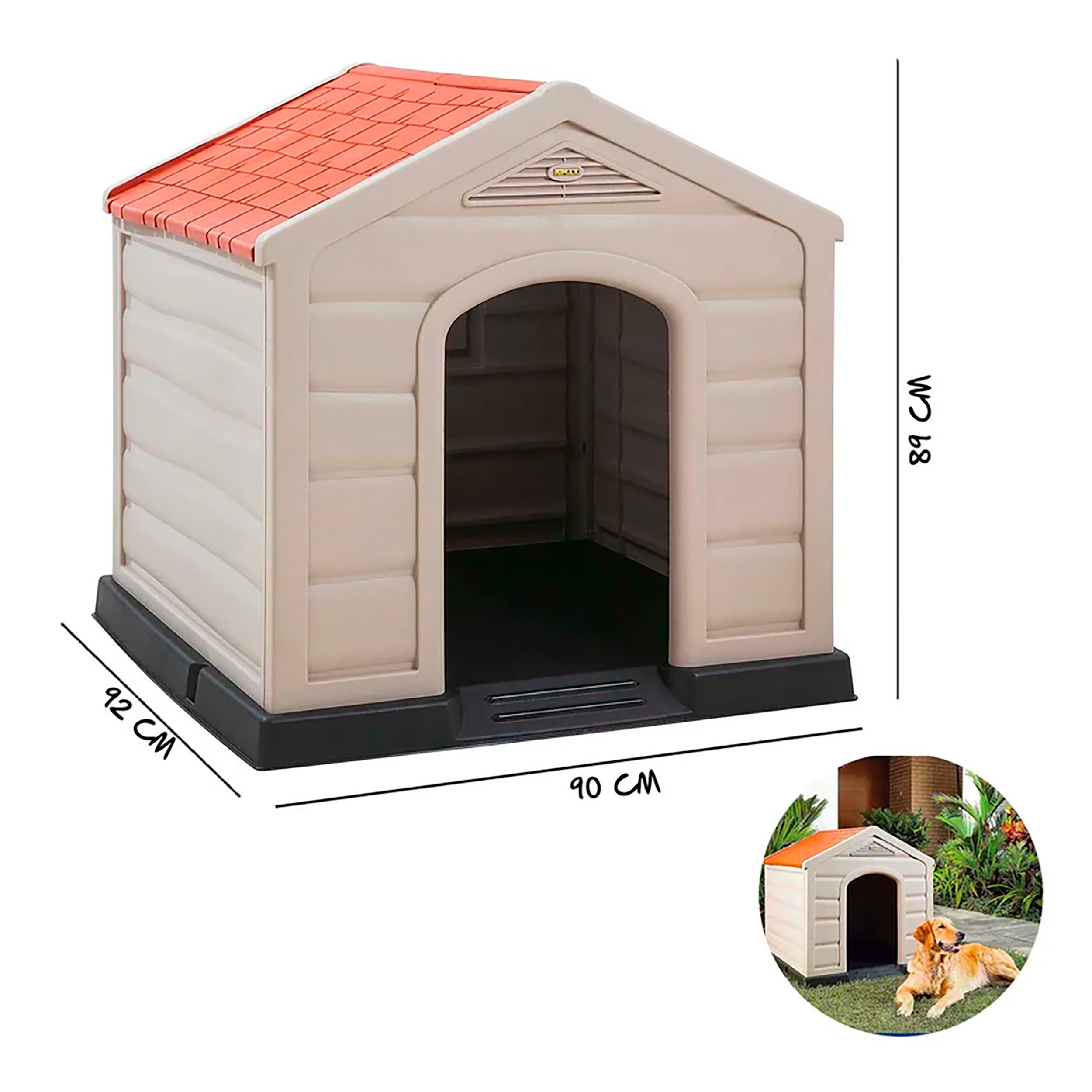 CASA PARA PERROS GRIS HIELO_TERRACOTA