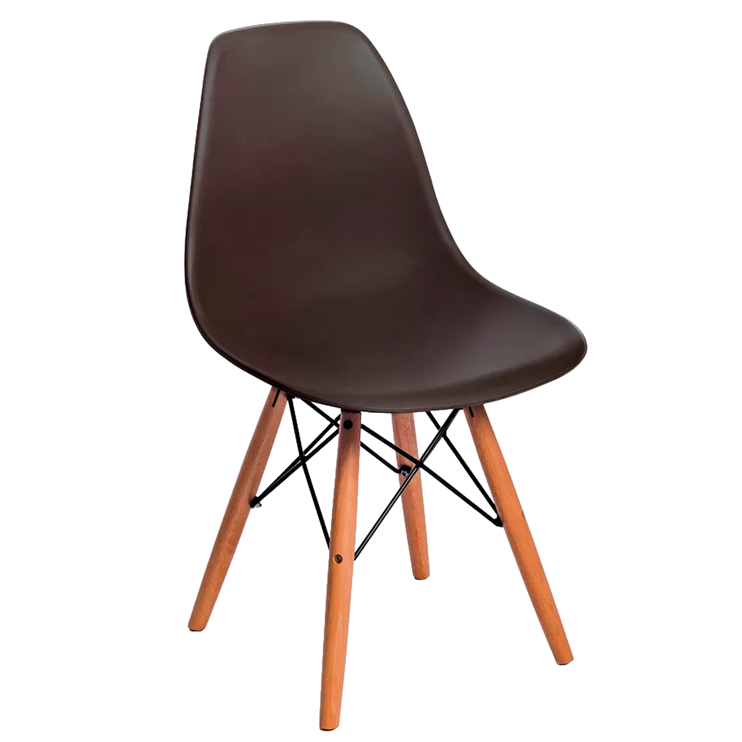 SILLA MODER EIFFEL WENGUE MQ