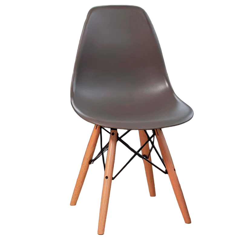 SILLA MODER EIFFEL WENGUE MQ