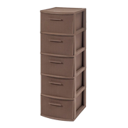 CAJONERO CROCHET 5 NIV MOCCA MQ