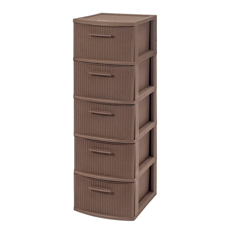 CAJONERO CROCHET 5 NIV MOCCA MQ