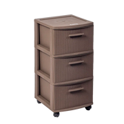 CAJONERO CROCHET 3 NIV-MOCA PLASTICOS MQ