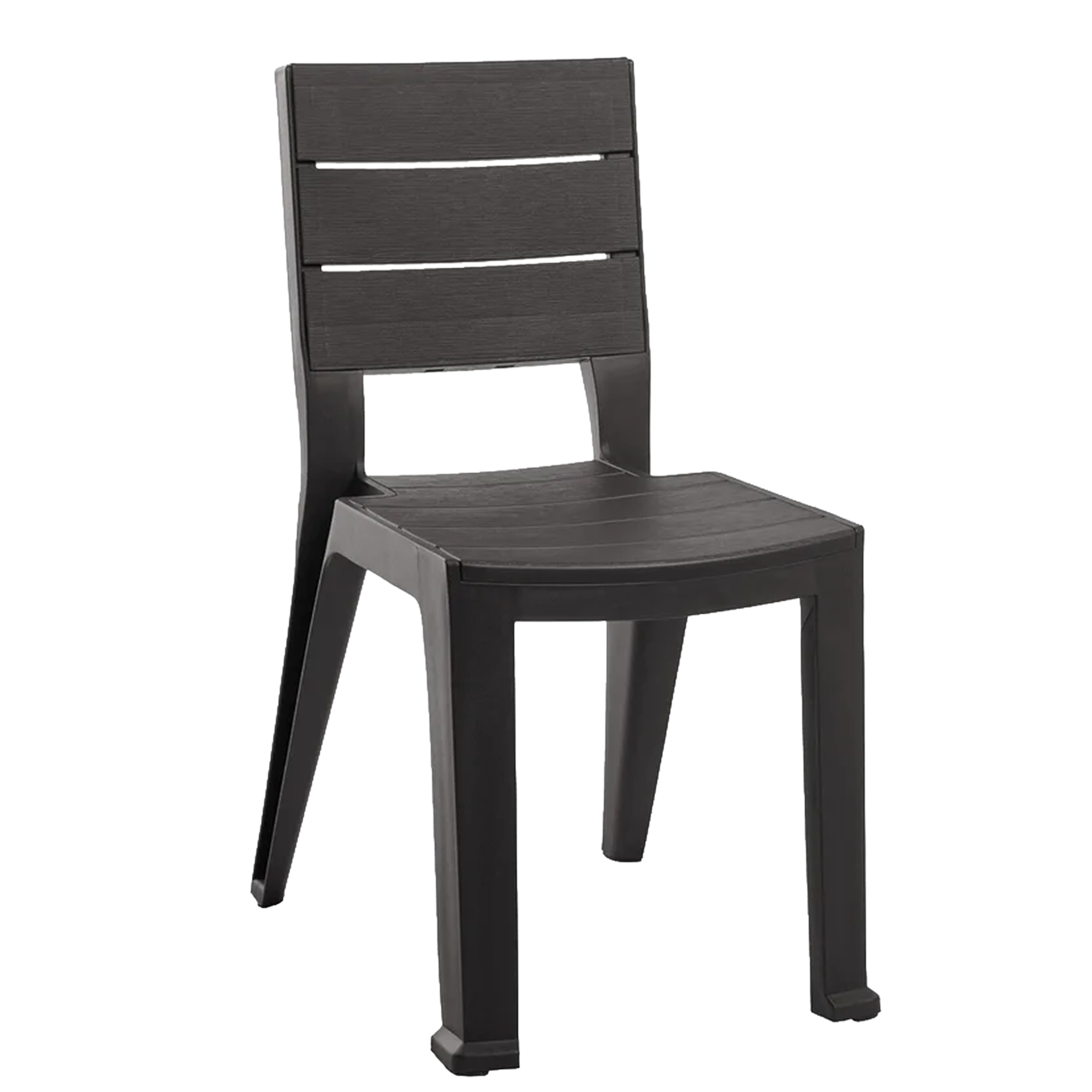 SILLA MADEIRA S/BRAZS WENGU PLASTICOS MQ