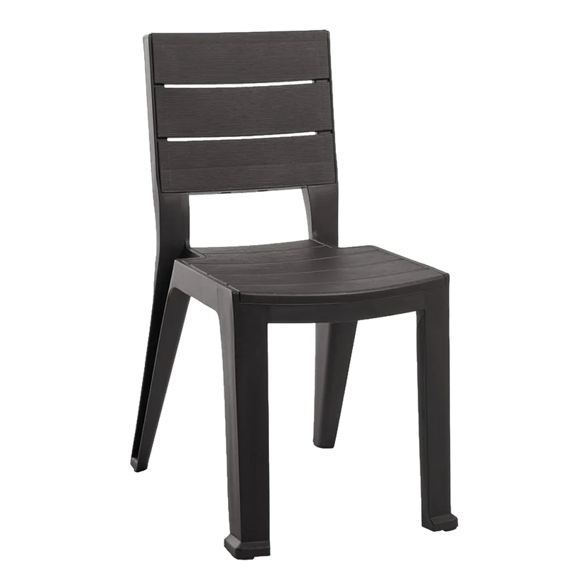 SILLA MADEIRA S/BRAZS WENGU PLASTICOS MQ