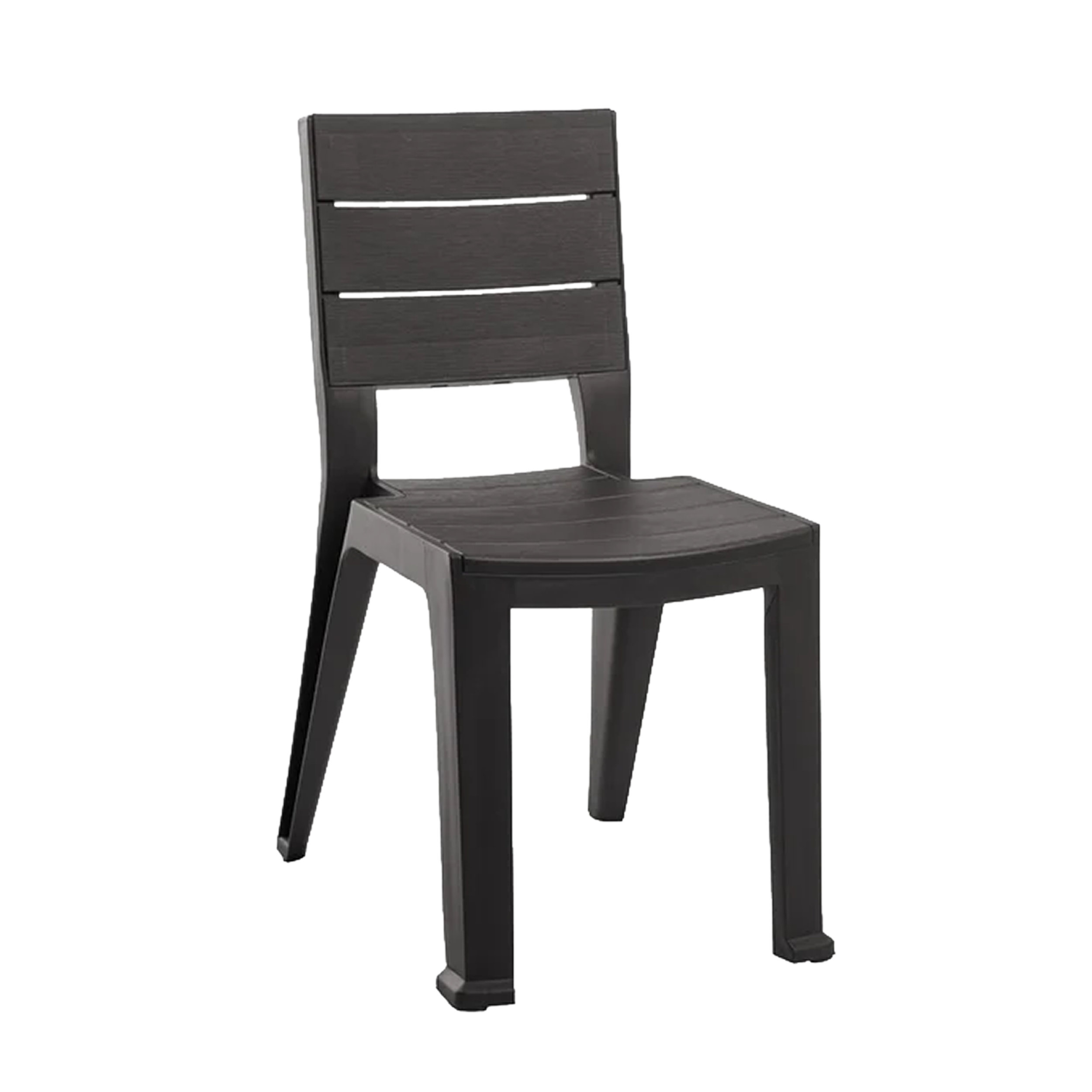 SILLA MADEIRA S/BRAZS WENGU PLASTICOS MQ