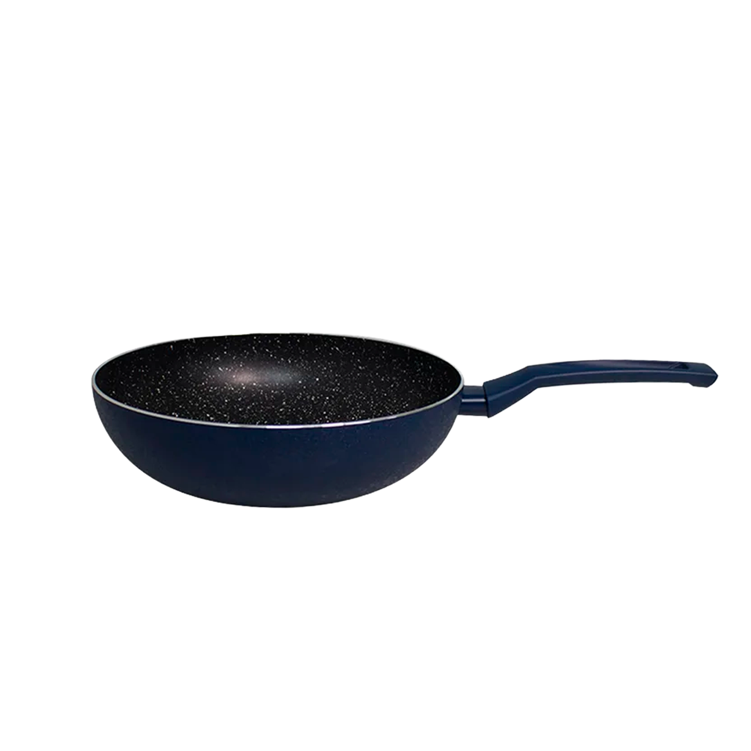WOK ILKO 28CM GRANITO NAVY