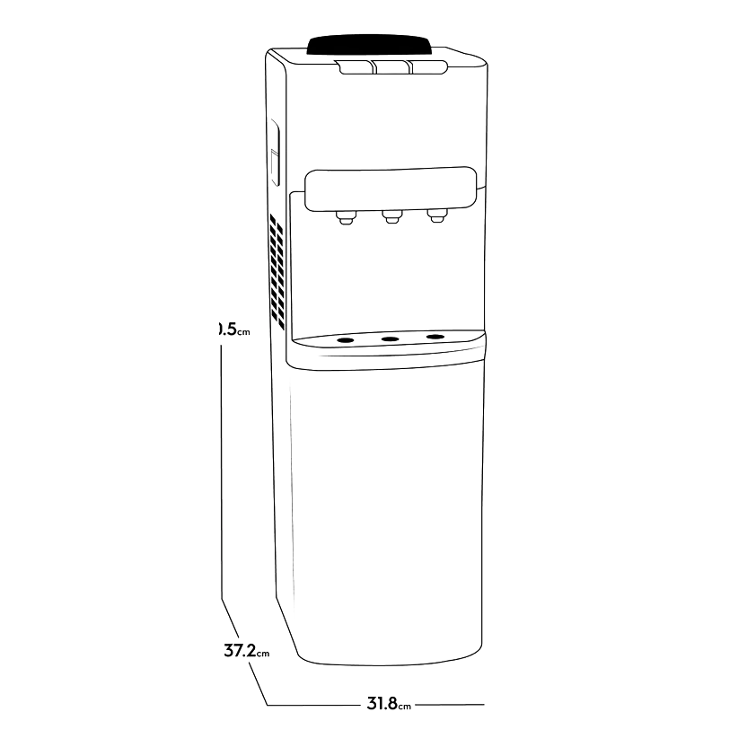 Nevera WHIRLPOOL No Frost Congelador Superior 264,9 Litros WRW25CKTWW Xpert Flow