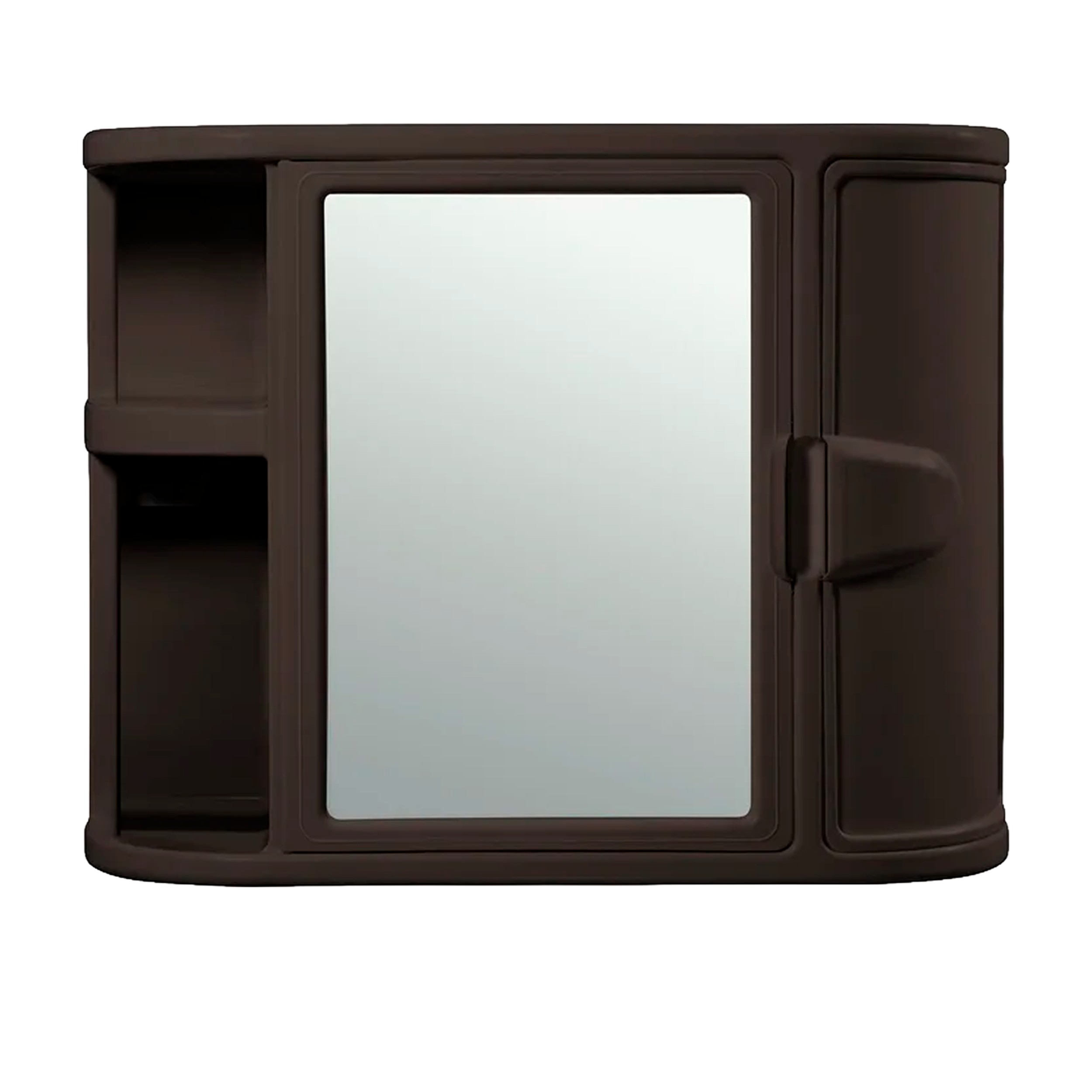 GABINETE DE BAÑO CON ESPEJO WENGE RIMAX