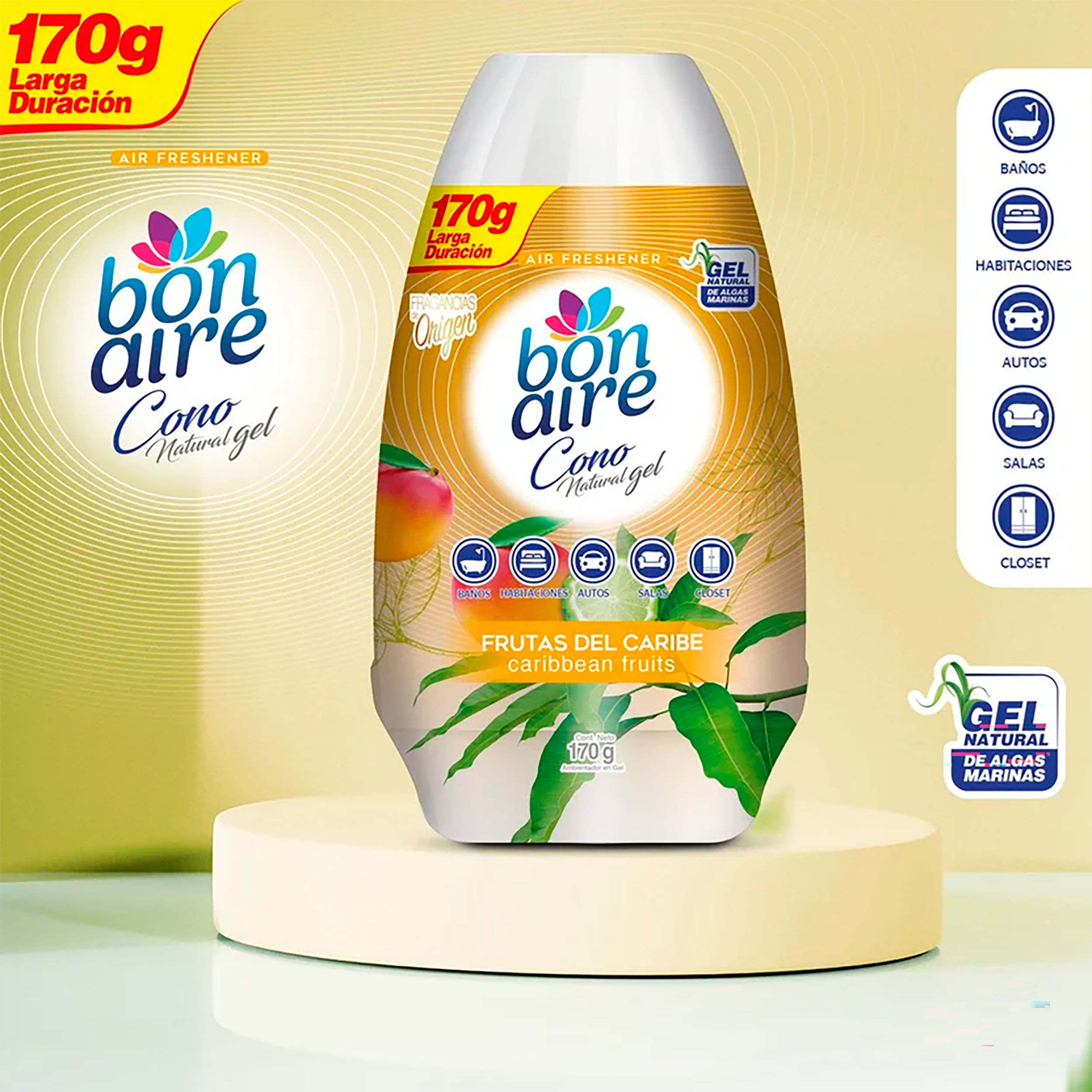GEL BONAIRE NATURAL FRUTOS DEL CARIBE