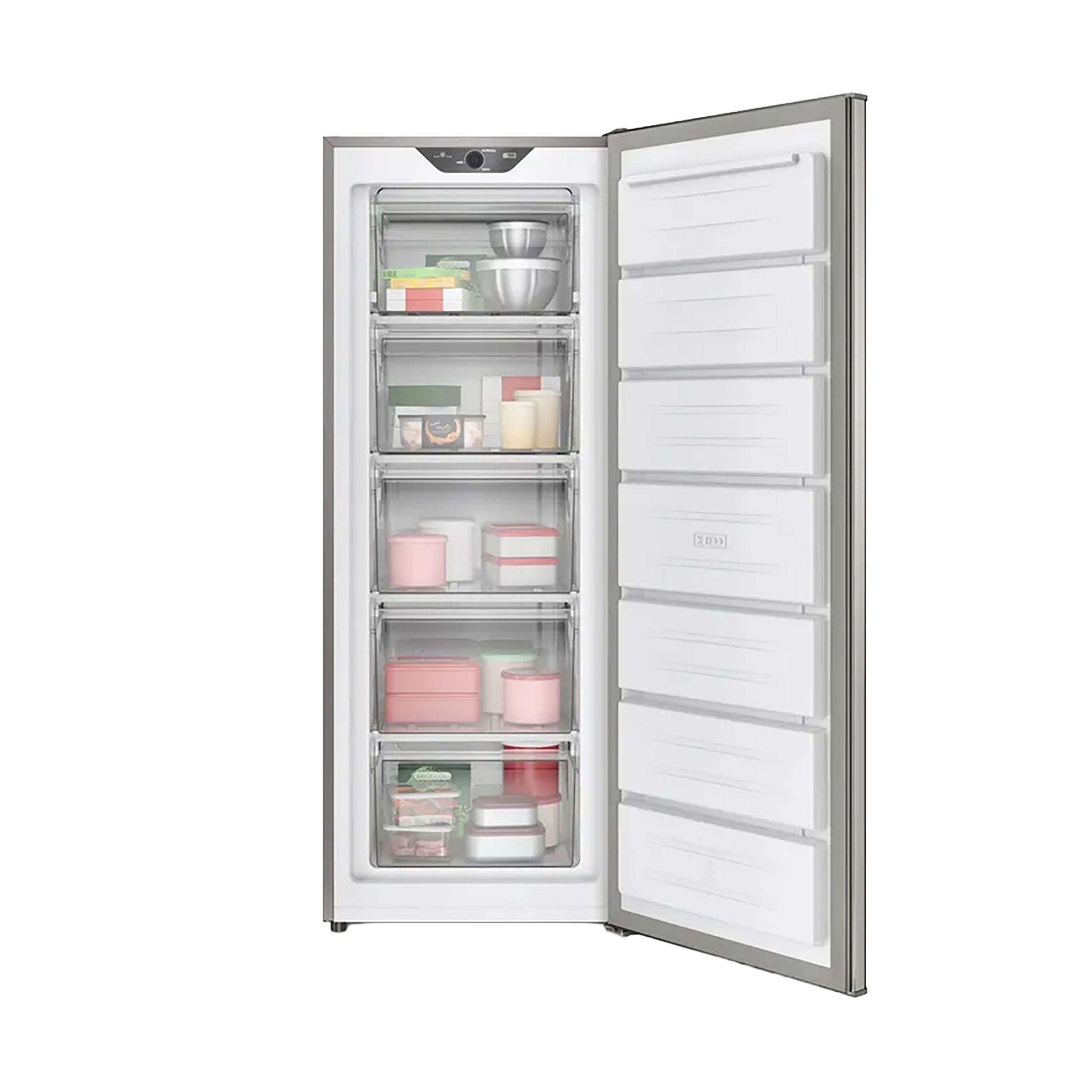 CONGELADOR VERTICAL 168L GRIS ELECTROLUX