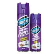 INSECTICIDA ACAROS Y PULGAS 400ML+250ML