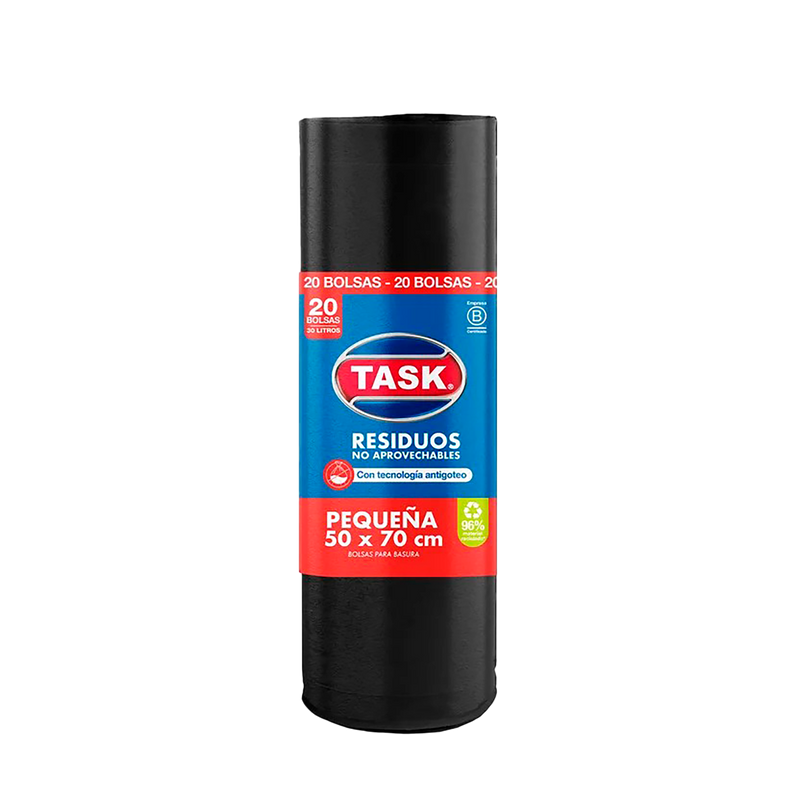 BOLSA BASURA PEQUEÑA TASK NEGRA
