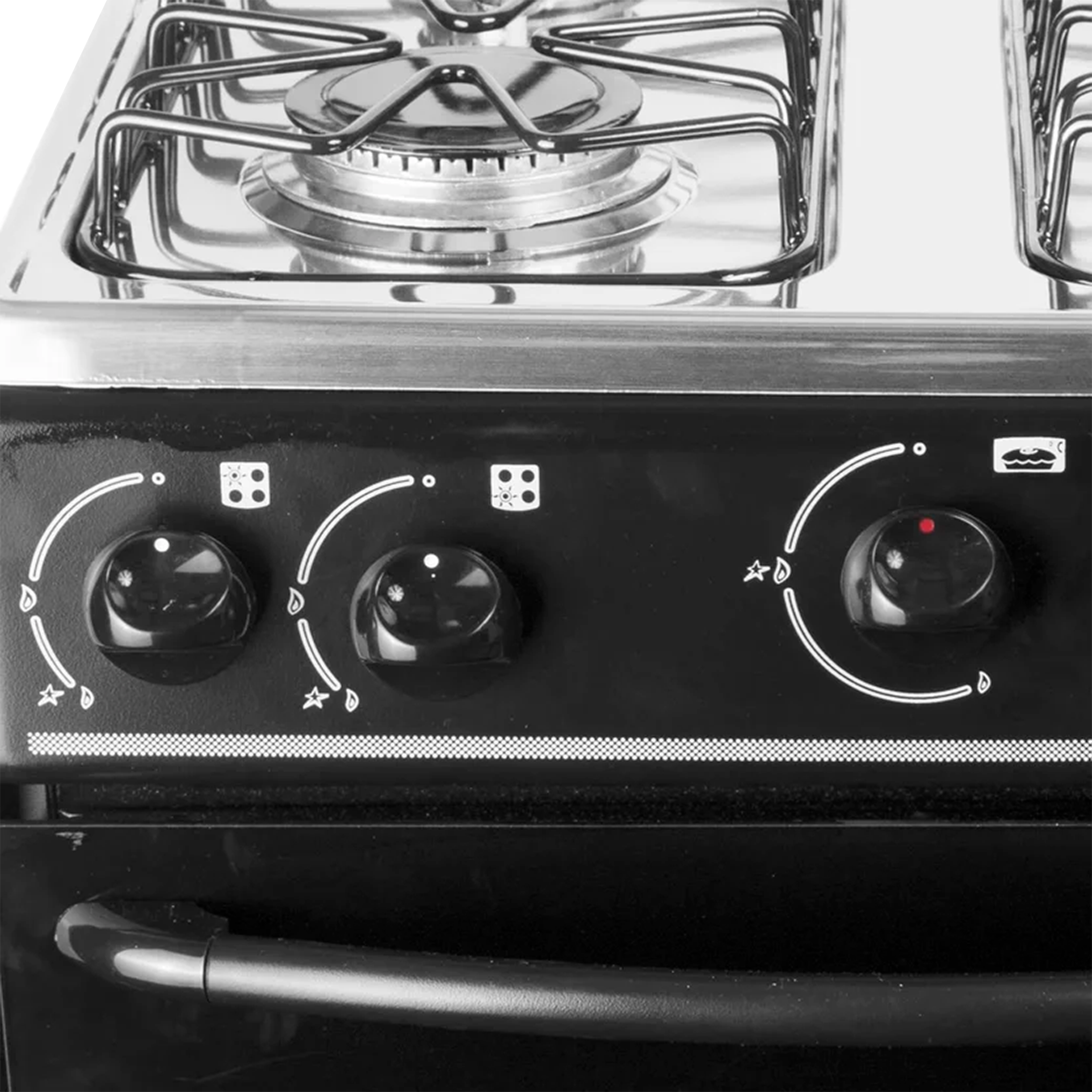 COCINA 4PTS HOR/VALV MESA INOX TORRE