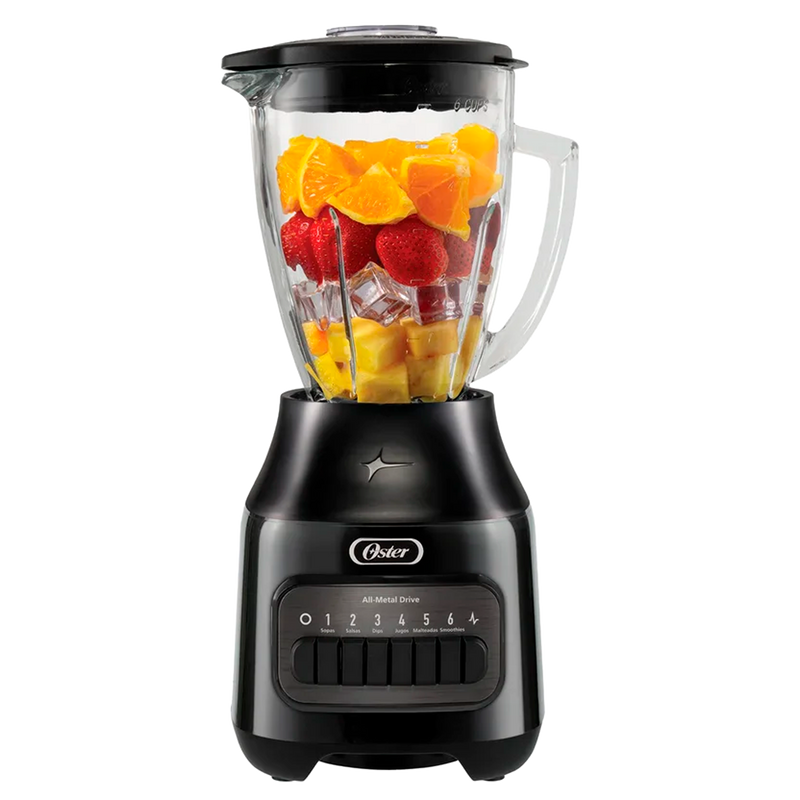 LICUADORA VALUE 6VEL 1.5L V/V NEGRO OSTE