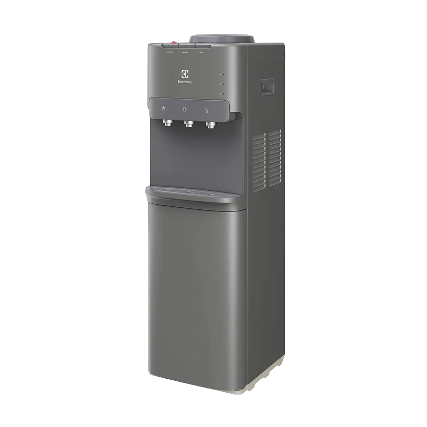 DISPENSADOR DE AGUA C/NEVERA 19L GRIS