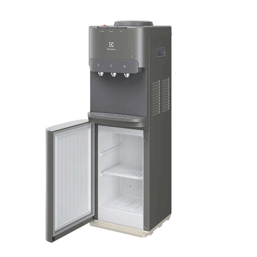 DISPENSADOR DE AGUA C/NEVERA 19L GRIS
