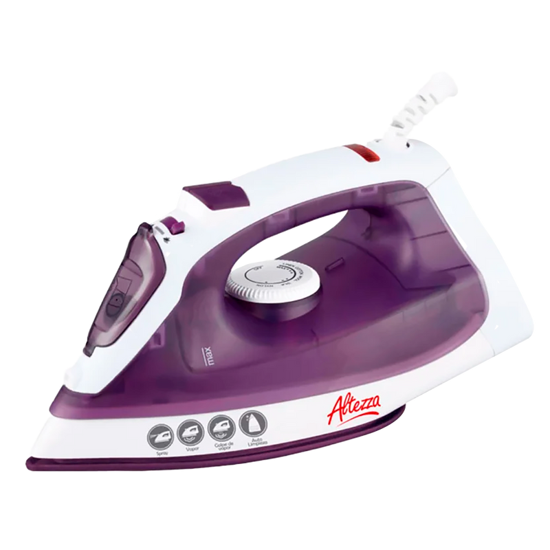 PLANCHA ALTEZZA VAPOR Y SECA MORADO