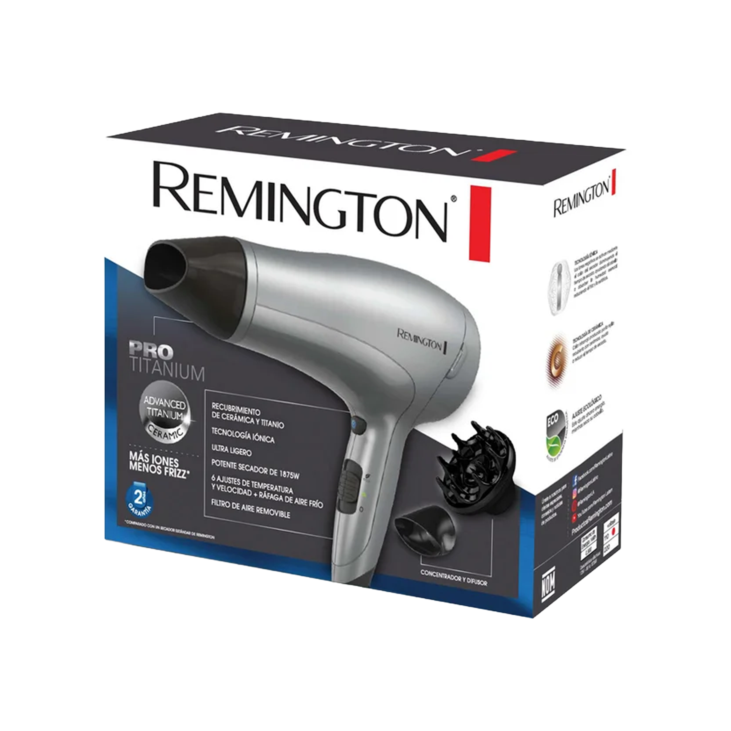 SECADOR PRO TITANIUM REMINGTON