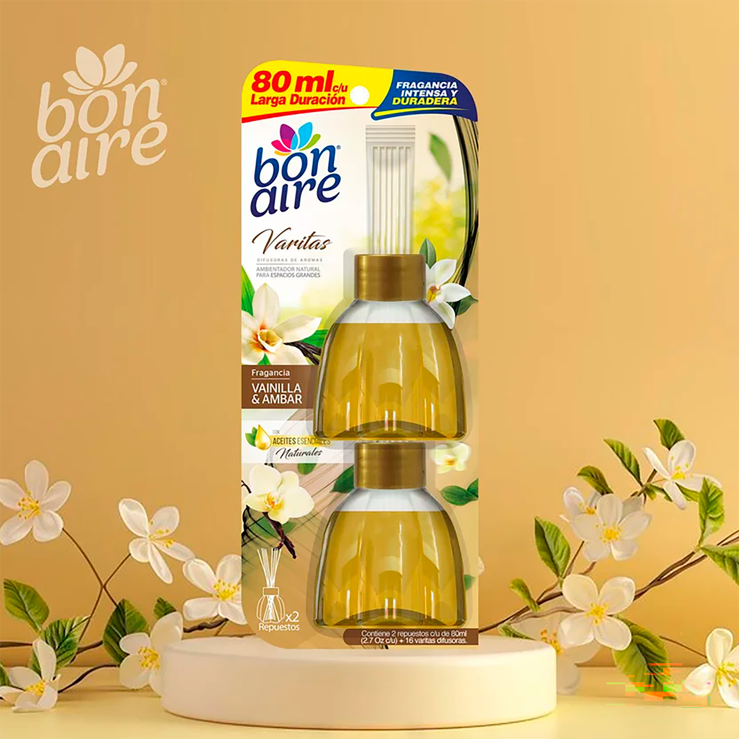 BONAIRE VARITAS 80 ML VAINILLA X2
