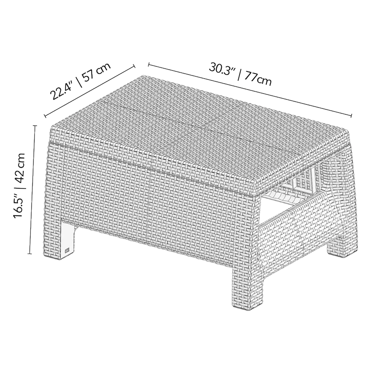 JUEGO DE SALA FERRARA CONFORT WENGUE