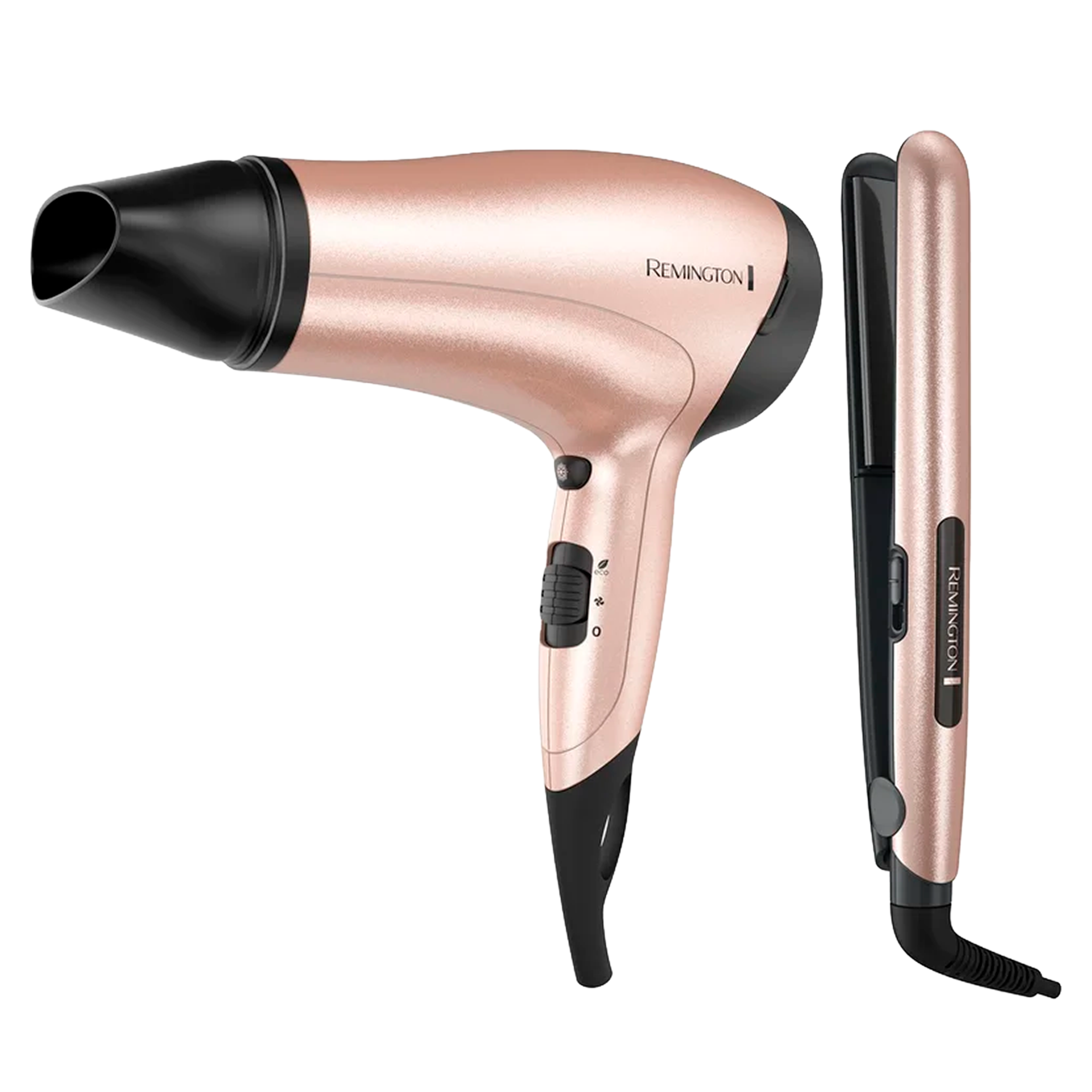PLANCHA REMINGTON+SECADOR ROSE GOLD