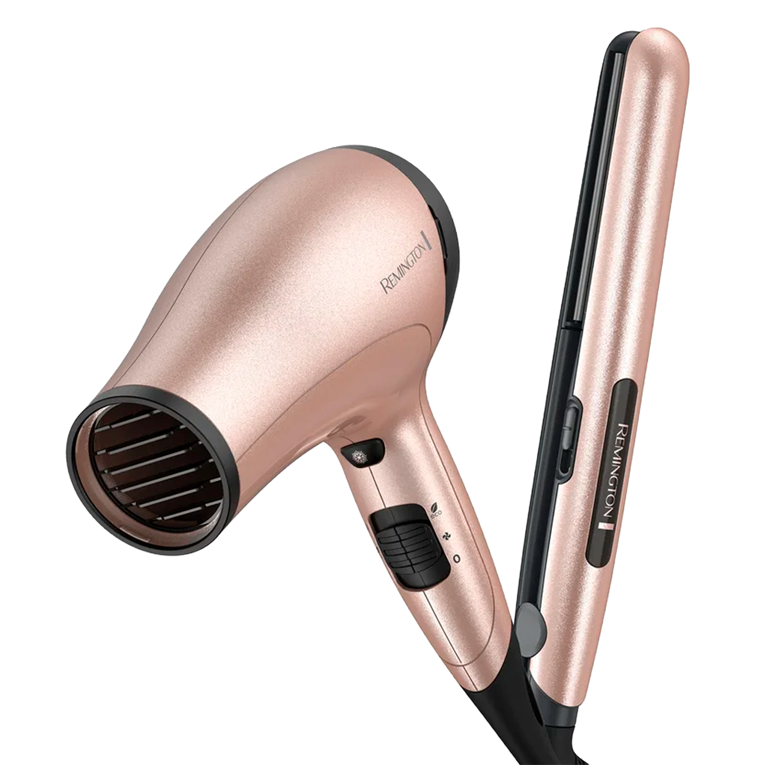 PLANCHA REMINGTON+SECADOR ROSE GOLD