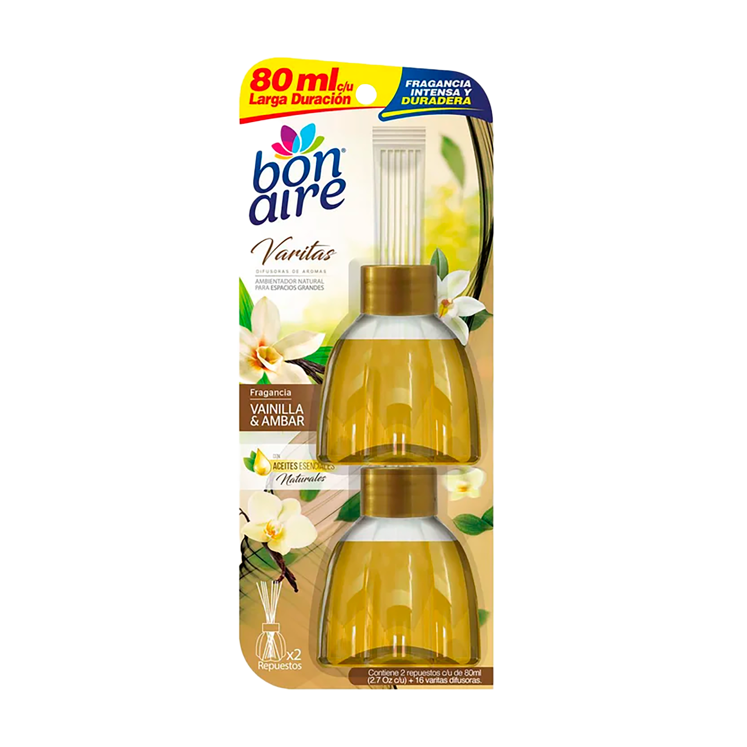 BONAIRE VARITAS 80 ML VAINILLA X2