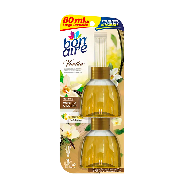 BONAIRE VARITAS 80 ML VAINILLA X2