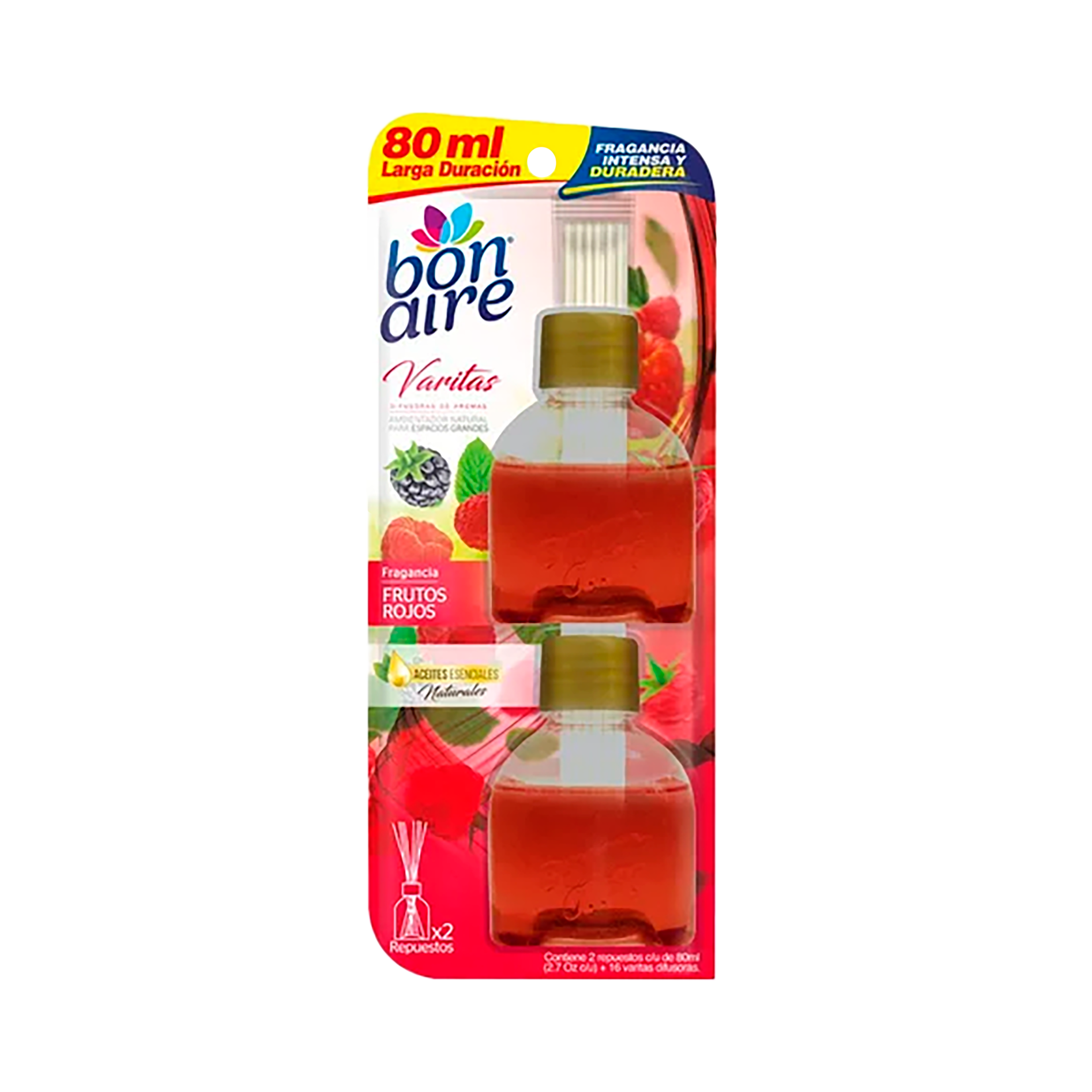 BONAIRE VARITAS X80ML FRUTOS ROJOS X2